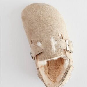 Cozy Beige Kids Shoes